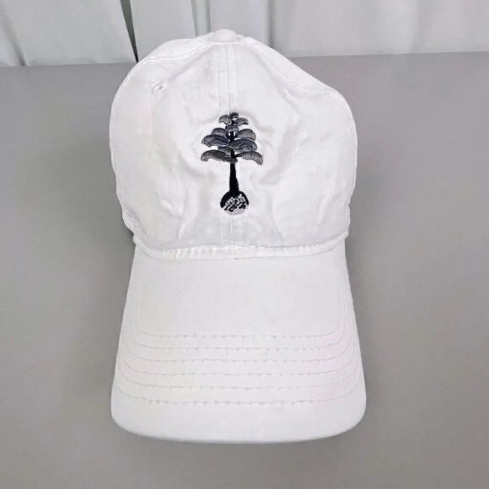 AHEAD PERFORMANCE GOLF HAT WHITE “MID FIT” MENS ADJUSTABLE